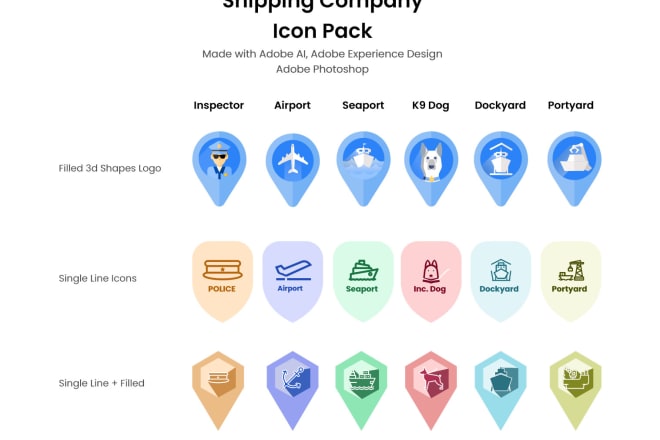 I will design premium icon sets