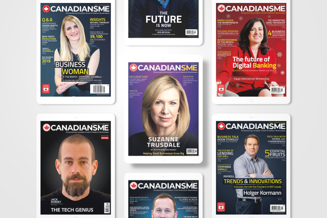 I will design professional eye catchy magazine cover