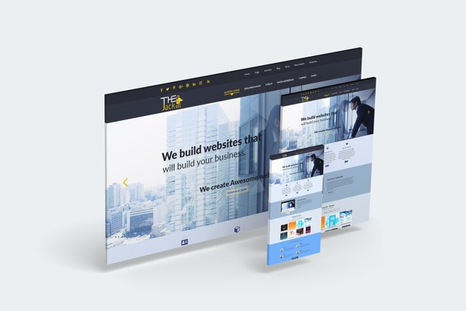 I will design responsive web ui and psd templates