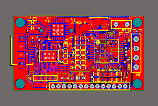 I will design schematic, pcb and custom component library on altium