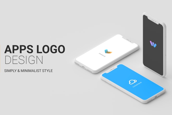 I will design simple and minimalist apps logo in 24 hours