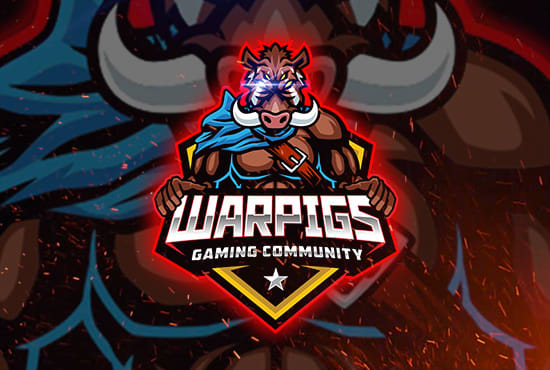 I will design sport, esport, mascot logo