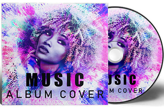 I will design stunning album cover art