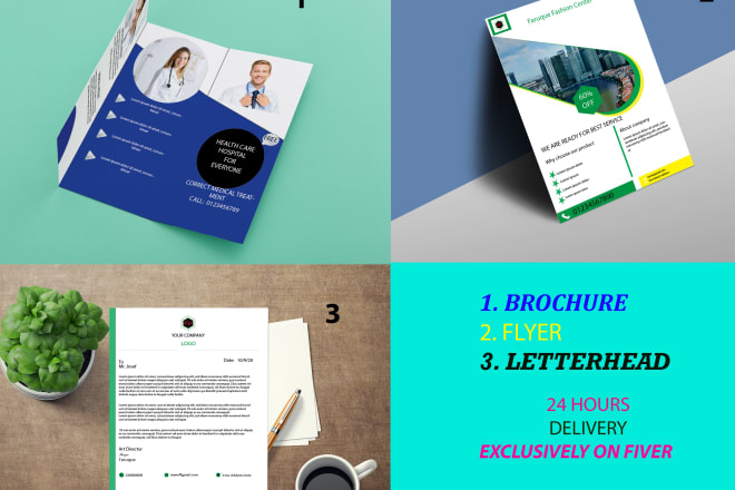 I will design the perfect brochure, flyer, leaflet, banner