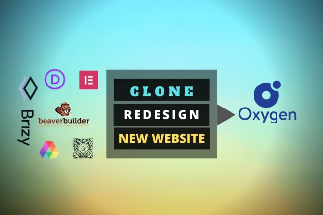 I will design wordpress website using oxygen builder