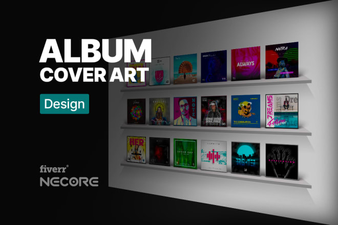 I will design your album cover art