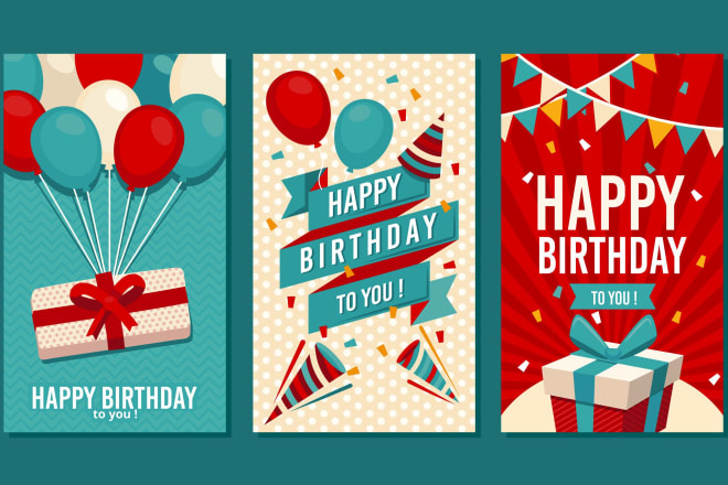 I will design your greeting card, invitation card and birthday card