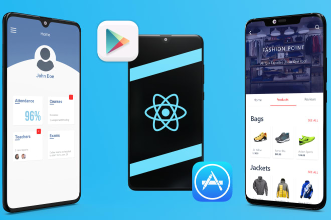 I will develop a cross platform app using react native