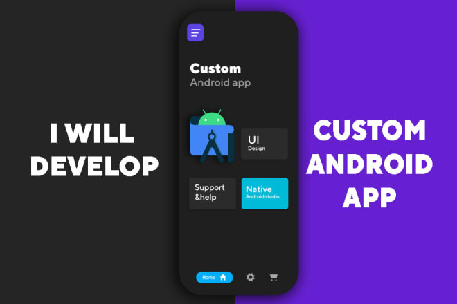 I will develop a custom android app or clone app