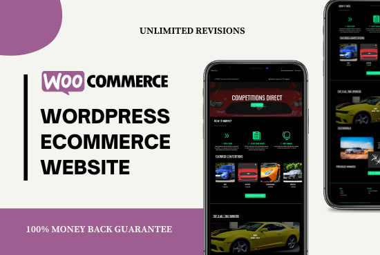 I will develop a wordpress ecommerce website