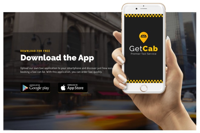 I will develop an uber or online taxi app
