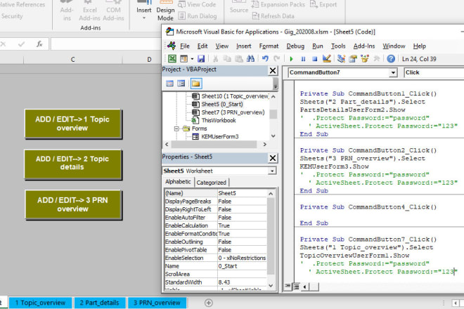 I will develop computation tables, interactive userforms in excel