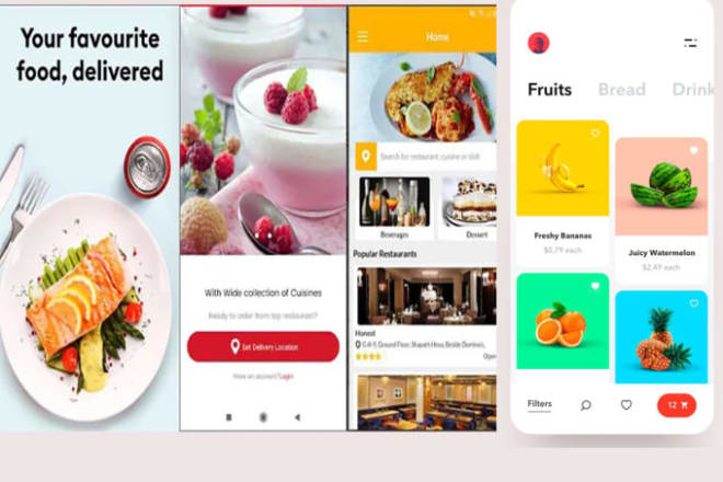 I will develop courier delivery app,food delivery app,delivery app