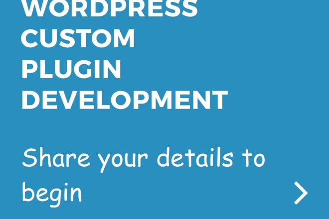 I will develop custom feature plugin for your wordpress site