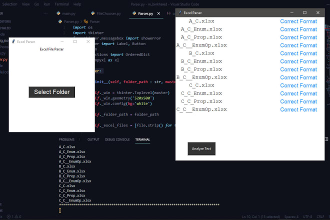 I will develop desktop apps in python