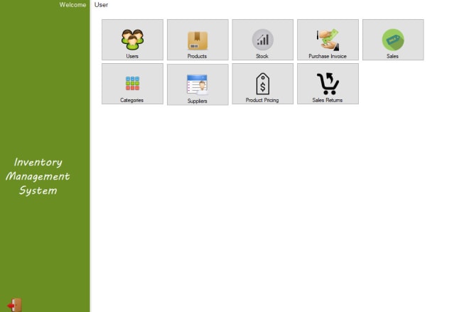 I will develop inventory management system desktop application