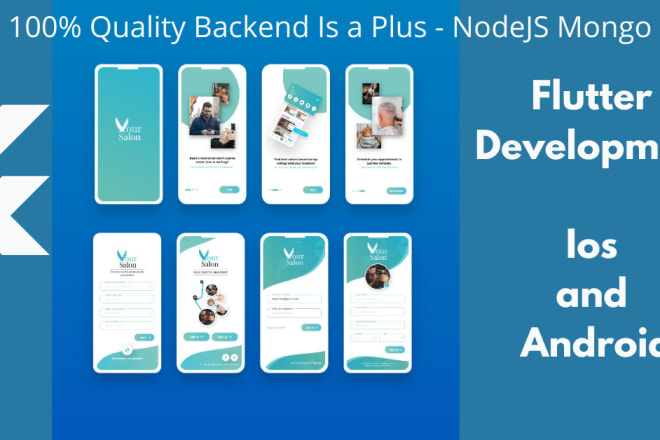 I will develop mobile app using flutter