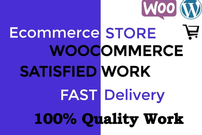 I will develop online store and ecommerce shop by woocommerce store