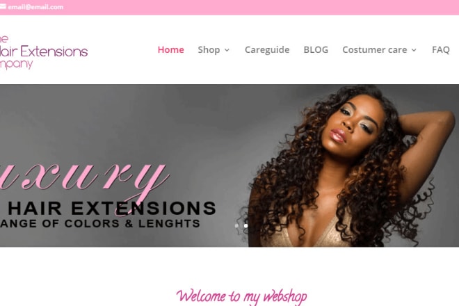 I will develop spa and beauty salon, barber wordpress website