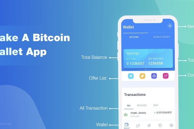 I will develop your crypto wallet app,trading website and app