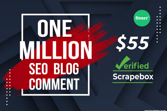 I will do 1 million live SEO blog comment backlinks