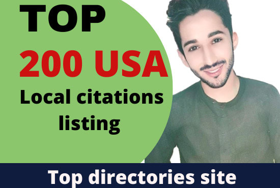 I will do 200 USA local citation