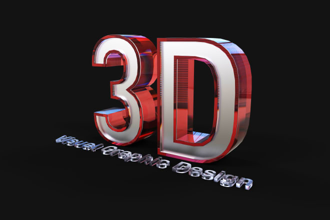 I will do 3d visualization service