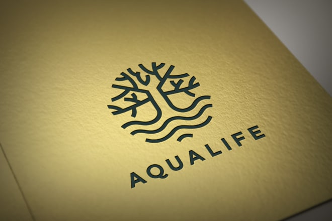I will do a modern minimalist logo design