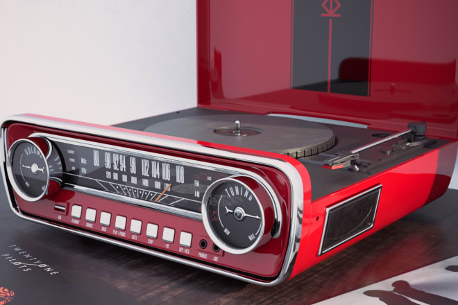 I will do a photorealistic modeling and rendering of your product