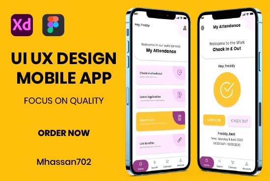 I will do a prototype, unique mobile app UI UX, design for android and IOS