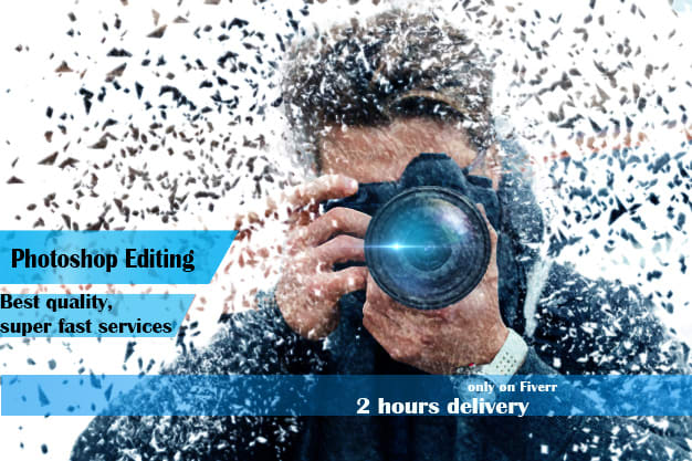 I will do adobe photoshop editing fast