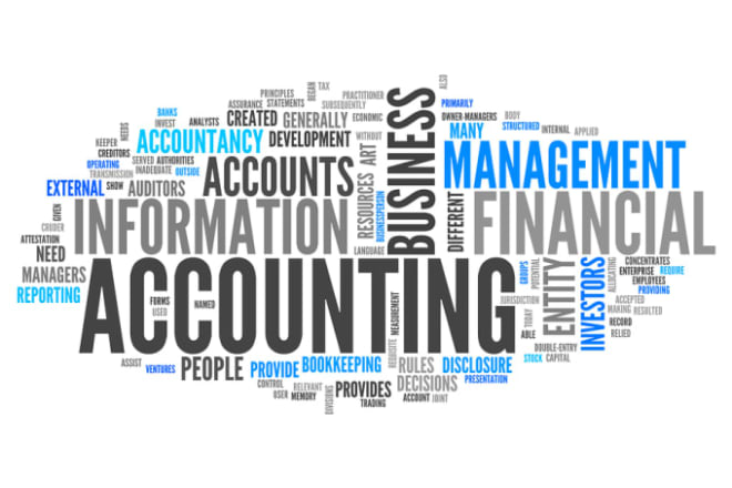 I will do all financial accounting and management accounting work