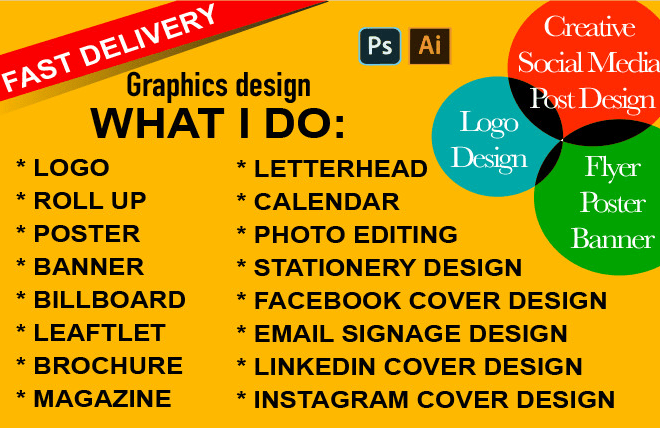 I will do amazing banner ads l letterhead l facebook cover l email signature design