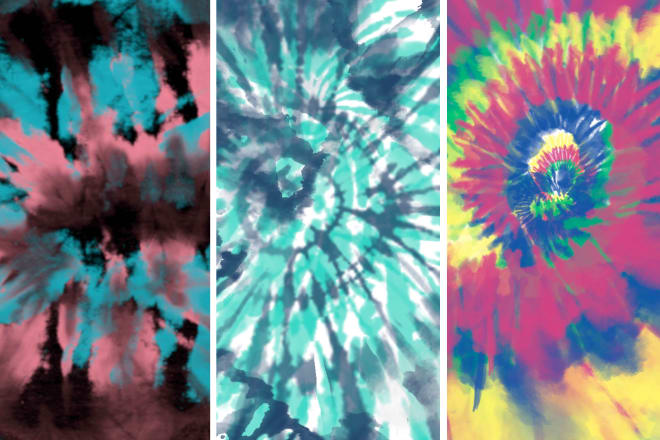 I will do amazing seamless tie dye pattern