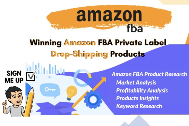 I will do amazon fba private label custom order