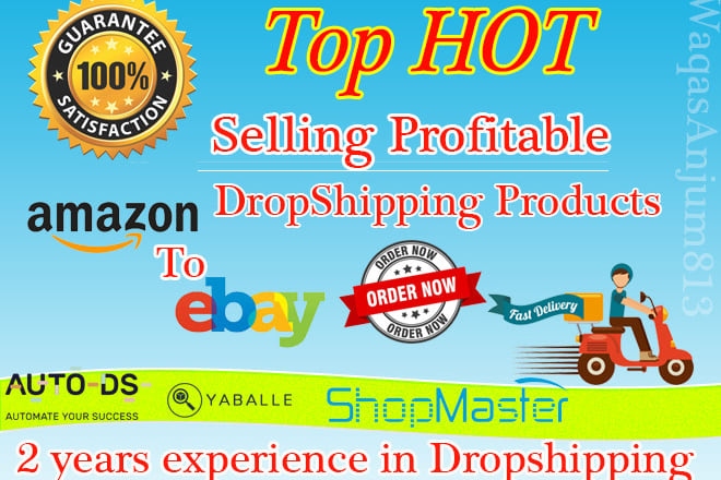 I will do amazon to ebay drop shipping