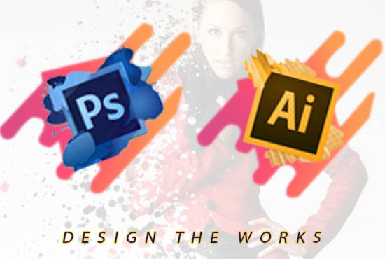 I will do any adobe photoshop editing or illustrator professionally