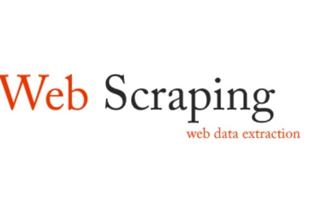 I will do any data mining extraction and web scraping services