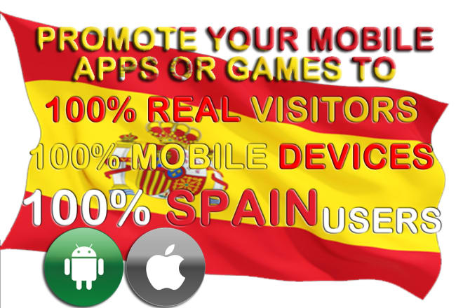 I will do aso marketing for your apps to increase ranking and traffic in spain