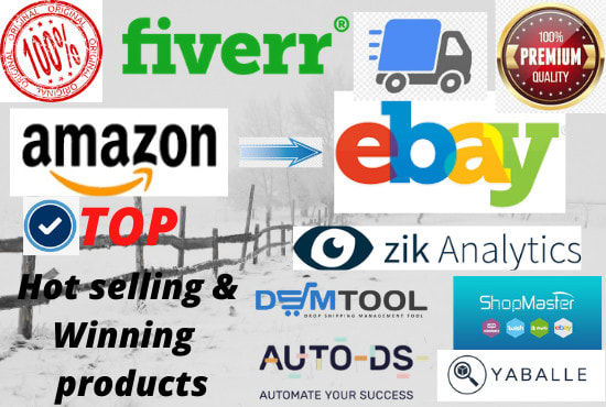 I will do banggood to ebay dropshipping listings