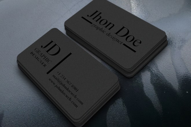 I will do business card business card design business card