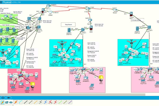 I will do cisco packet tracer network projects