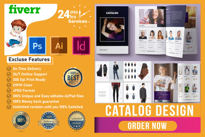 I will do digital and print ready catalog, sell sheet or magazine