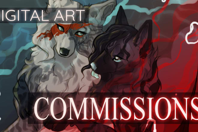 I will do digital art commissions