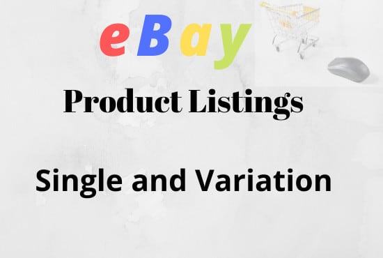 I will do ebay product listing using CSV file exchange