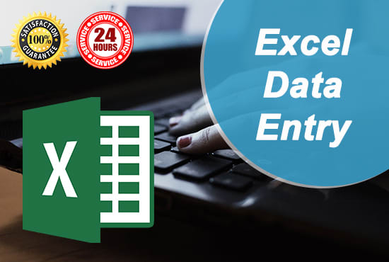 I will do excel data entry, data clean up and any excel work