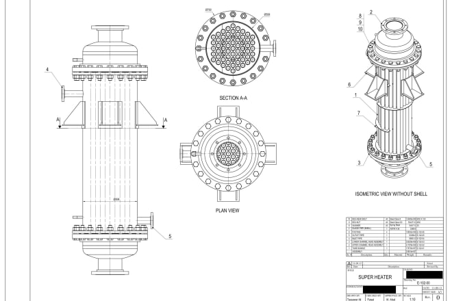 I will do fabrication, manufacturing drawing services in mechanical