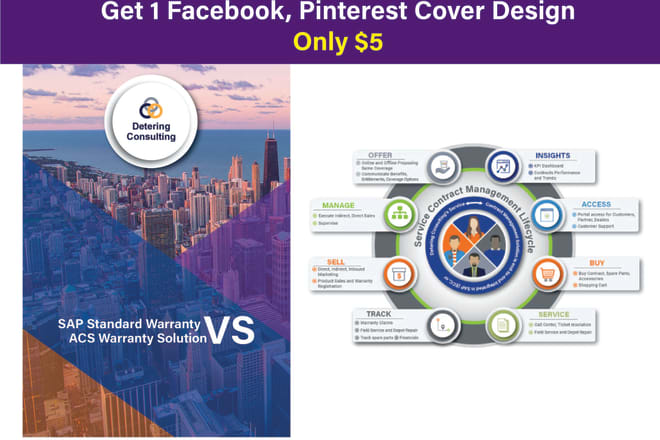 I will do facebook cover, pinterest, instagram, youtube, website banner image design