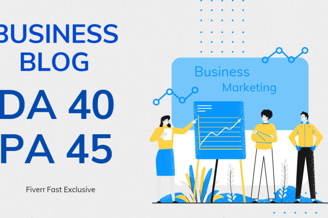 I will do guest post on business blog