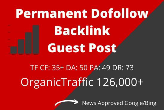 I will do guest post service on high da google news site backlinks